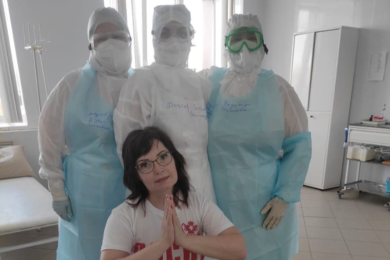 Пациентка ковид-госпиталя Нижнекамска записала трогательное видео для врачей