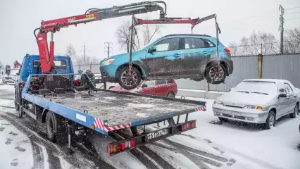 В Татарстане выросли тарифы на эвакуацию автомобилей и штрафстоянки