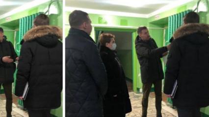 Татарстанский омбудсмен после звонка жильца лично осмотрела полуразрушенные душевые в нижнекамском общежитии - НТР 24