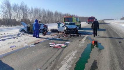В аварии на трассе в Татарстане погибло 4 человека