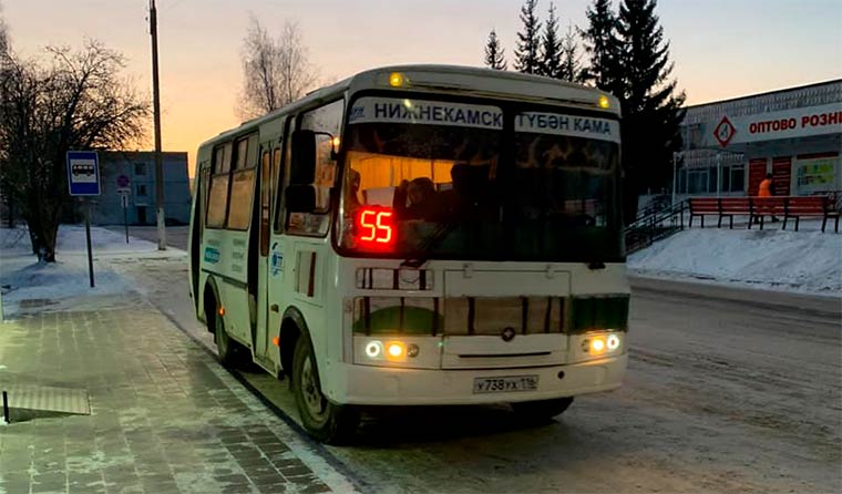 В Нижнекамске решили проблему отсутствия общественного транспорта