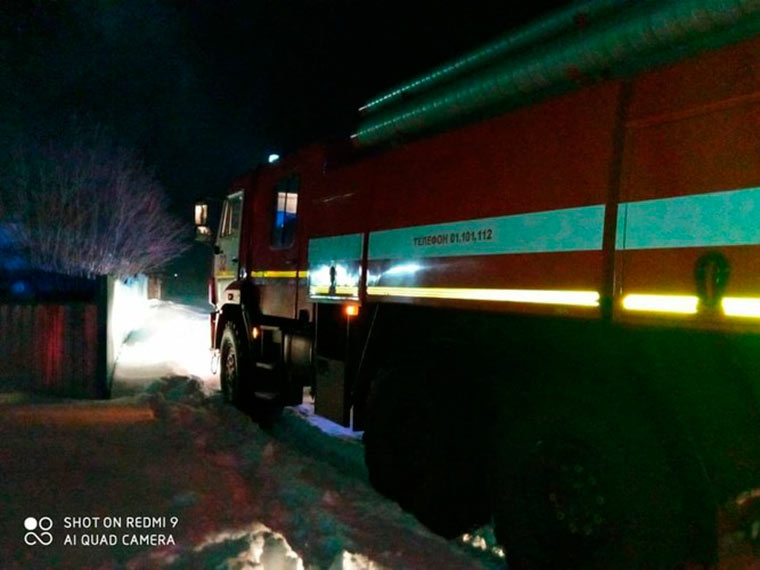 В Татарстане при пожаре в частном доме погиб пенсионер