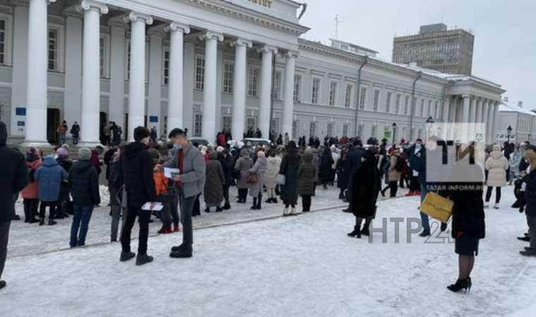 Из Казанского федерального университета эвакуировали студентов