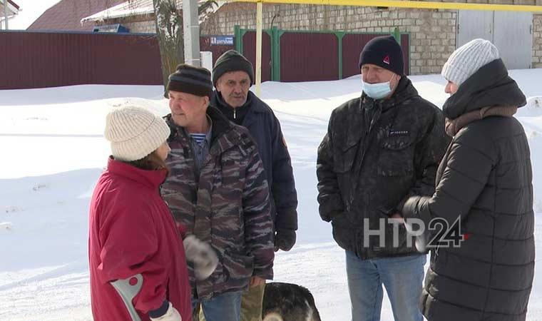 Жители Нижнекамского района топят снег, чтобы получить воду, так как её в деревне нет с февраля