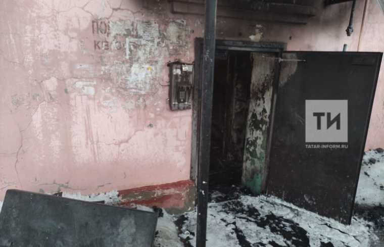 В Казани произошёл пожар, из которого спасли 12 человек