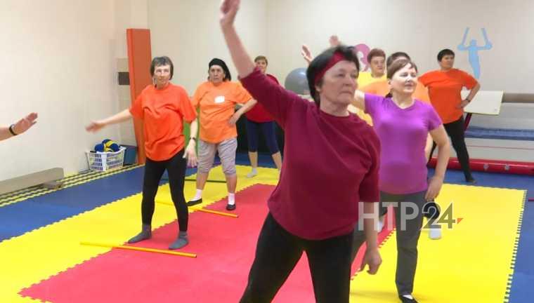 Пенсионеры Нижнекамска продолжают заниматься гимнастикой