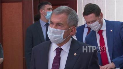 Администрация Нижнекамска поздравила президента Татарстана