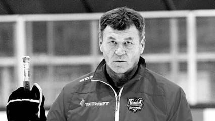 После хоккейного матча в Нижнекамске скончался тренер Вячеслав Романов