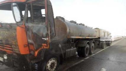 В Татарстане на автодороге загорелся грузовик с молоком - НТР 24