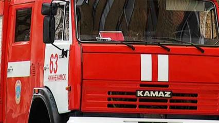 На промзоне Нижнекамска загорелась колонна - НТР 24