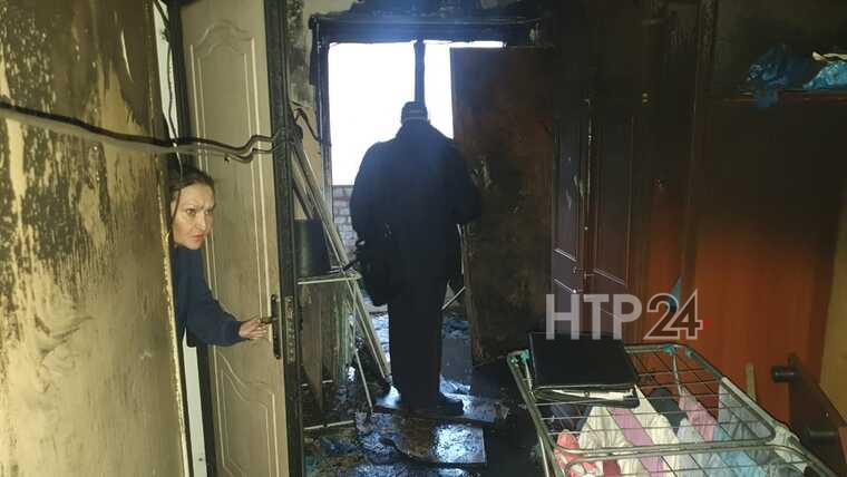Корреспондент НТР 24 попал в сгоревшую квартиру на ул.30 лет Победы в Нижнекамске