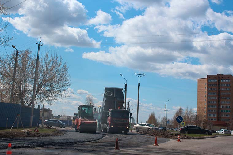 В Нижнекамске начался капремонт дороги на ул.Вокзальной