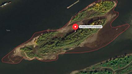 С островка на Каме рядом с Нижнекамском украли землю, ущерб оценён в 3 млн рублей