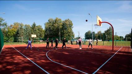 В Нижнекамске около 6-й школы сделают спортплощадку