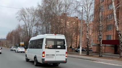В Нижнекамске напротив ДНТ микроавтобус сбил пенсионерку на пешеходном переходе