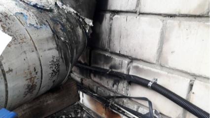 В одном из заведений Казани произошло возгорание трубы - НТР 24