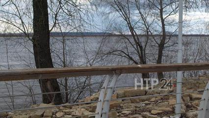 На реке Кама около Нижнекамска наблюдается подъем уровня воды