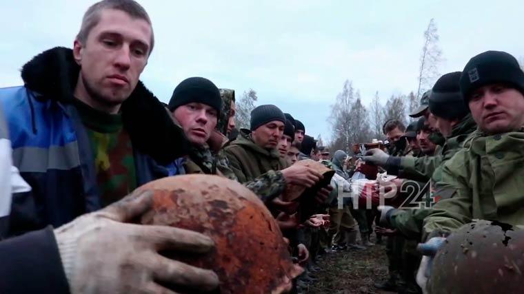 «Вахта памяти»: в Смоленской области найдены останки павшего в годы войны солдата из Татарстана