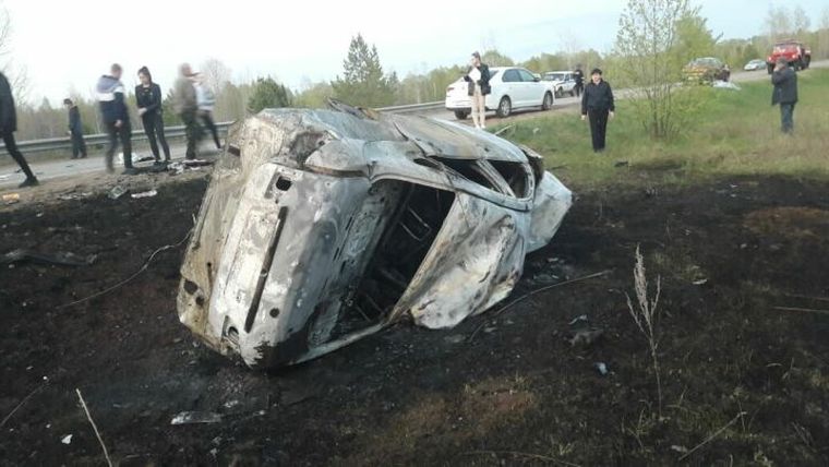 В ДТП на трассе в Татарстане погибло 4 человека, включая двоих детей