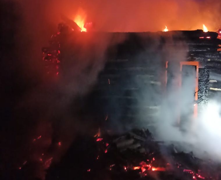 В Татарстане огонь уничтожил частный дом, погибла хозяйка