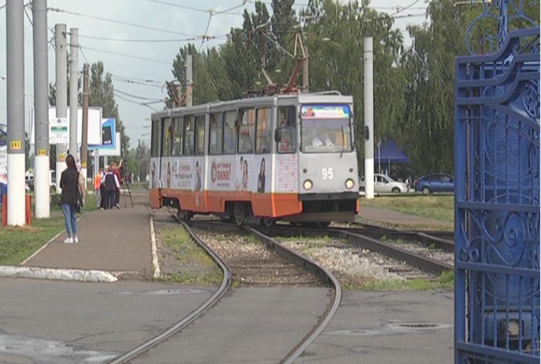 В Казани отказали тормоза у трамвая