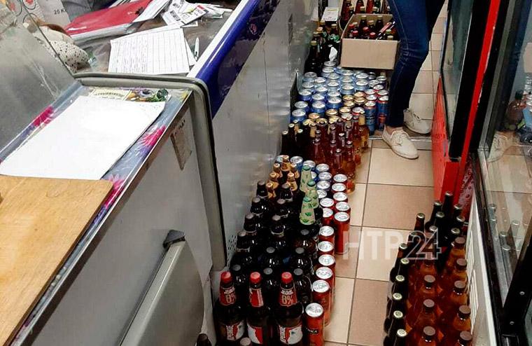В селе Нижнекамского района сотрудники госалкогольинспекции изъяли более 200 л нелегального пива