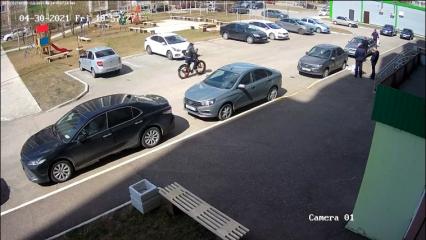 Нижнекамец, который устроил пожар на поле, попал на видео - НТР 24