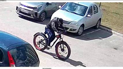 Полицейские Нижнекамска разыскивают поджигателя на велосипеде - НТР 24