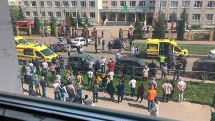 В казанской школе ученики взяты в заложники, произошёл взрыв - НТР 24