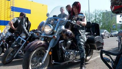 На открытие мотосезона в Нижнекамске съехались байкеры со всего Татарстана