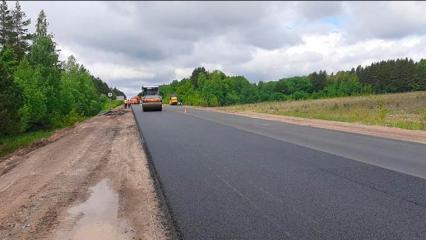 В скором времени завершится ремонт участка дороги «Подъезд к городу Елабуга» - НТР 24