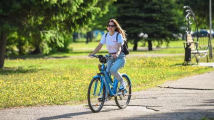 В Нижнекамске стало больше велосипедистов