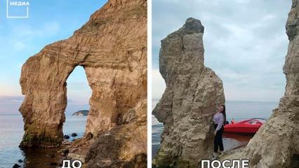 В Татарстане обрушилась одна из природных достопримечательностей республики - НТР 24