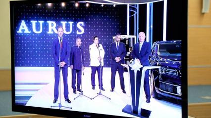 В Татарстане стартовало серийное производство автомобилей Aurus Senat - НТР 24