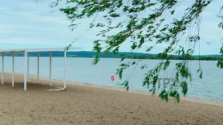 Нижнекамский пляж «Кама» получил санитарное заключение