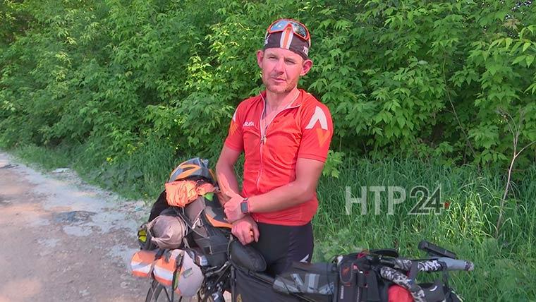 Житель Нижнекамска проехал 5 тыс. км на велосипеде до Крыма и обратно
