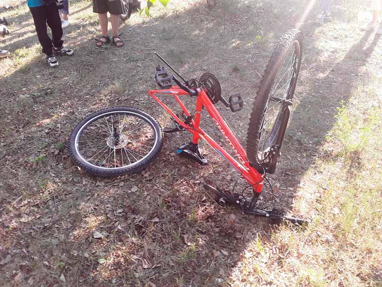 В Нижнекамске иномарка сбила мальчика на велосипеде