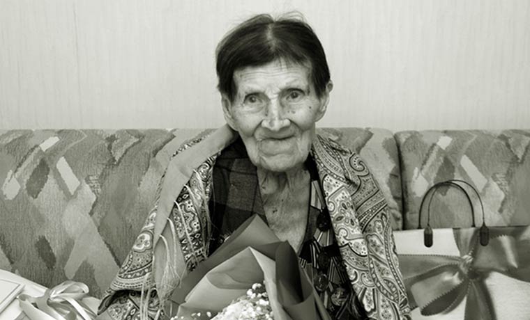 В Нижнекамске на 101-м году жизни скончалась участница Великой Отечественной войны