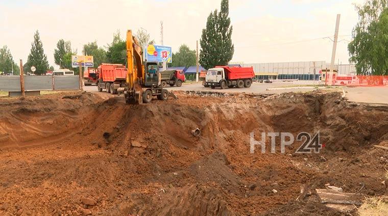 Опубликована схема объезда ямы около автовокзала в Нижнекамске