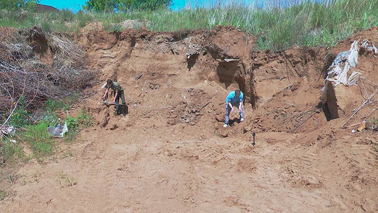 Администрация сельского поселения под Нижнекамском может быть причастна к незаконным раскопкам