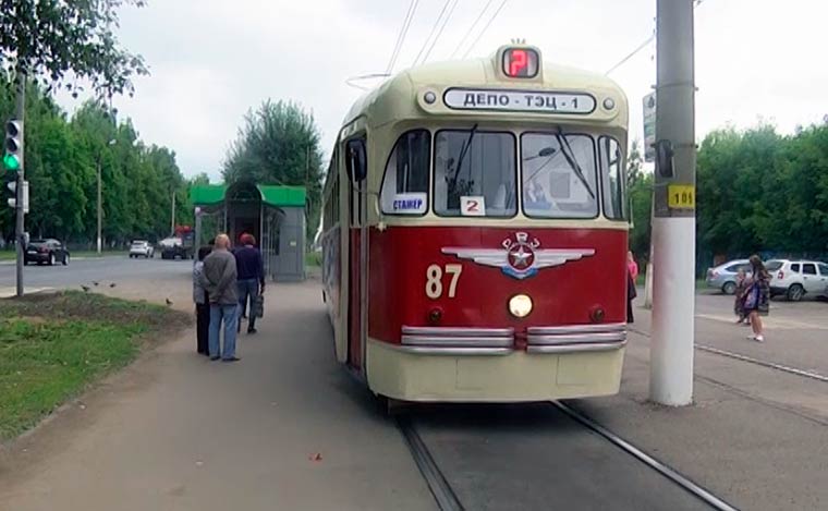 По улицам Нижнекамска проедет Трамвай Памяти