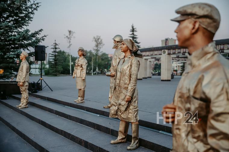 В преддверии Дня памяти и скорби в Татарстане прошла акция «Огненные картины войны»
