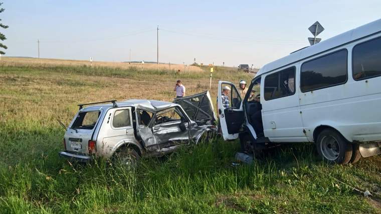 В Татарстане «Нива» с пьяным водителем влетела в «Газель» — погиб трёхлетний ребёнок
