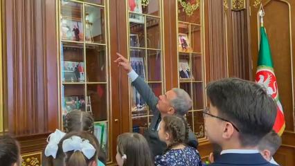 В Казанском Кремле гидом для детей стал президент Татарстана - НТР 24