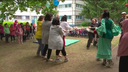 В нижнекамском детском саду отметили Сабантуй - НТР 24