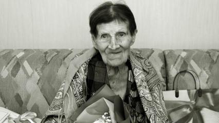 В Нижнекамске на 101-м году жизни скончалась участница Великой Отечественной войны