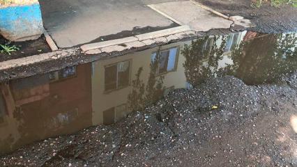 В Нижнекамске жители нескольких домов пишут коллективную жалобу из-за состояния своего двора - НТР 24