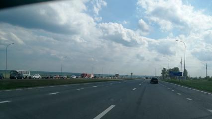 На дороге из Нижнекамска в Челны произошло ДТП, движение парализовано - НТР 24