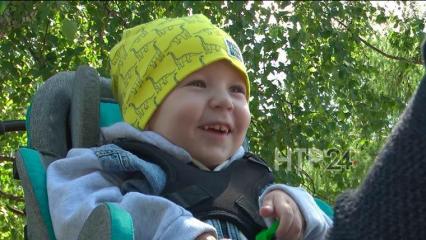 Жители Нижнекамска помогли с лечением маленькому Амину - НТР 24