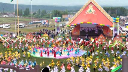 Главной темой Сабантуя в Нижнекамске стал Год родных языков и народного единства - НТР 24